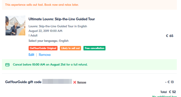 GetYourGuide Promo Code: 20% Discount on Halloween Activities