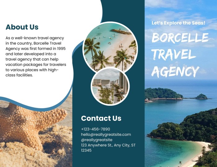 Travel Brochures Examples